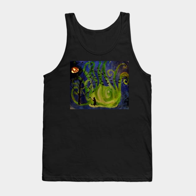 Halloween Tank Top by teenamarie23art